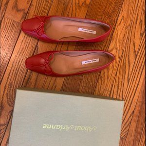 About Arianne Mina Red Ballet Pump